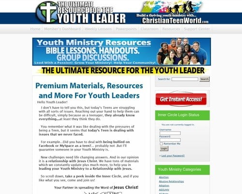 Youth Ministry Group Lessons
