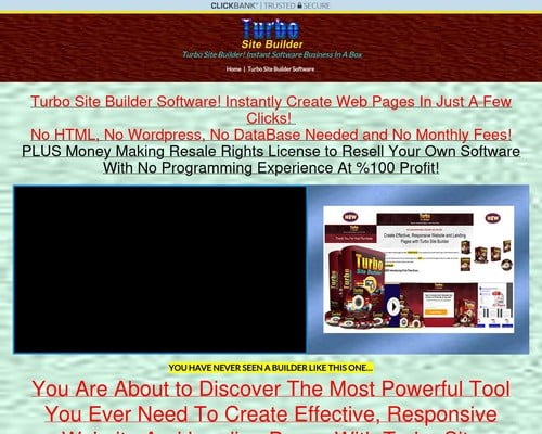 Turbo Site Builder Software