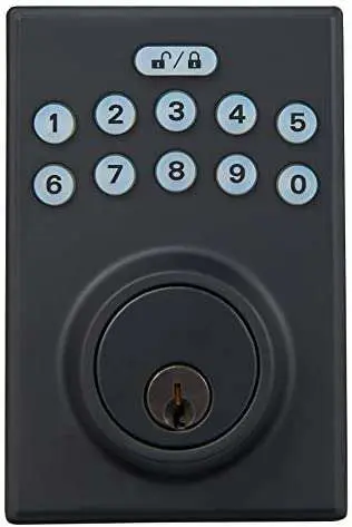 Amazon Basics Contemporary Electronic Keypad Deadbolt Door Lock