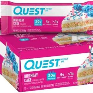Quest Nutrition Birthday Cake