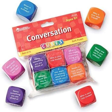 Learning Resources Conversation Cubes